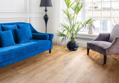 Кварц-виниловый SPC ламинат Kronostep Flooring Wide R 113 Roseburn Oak